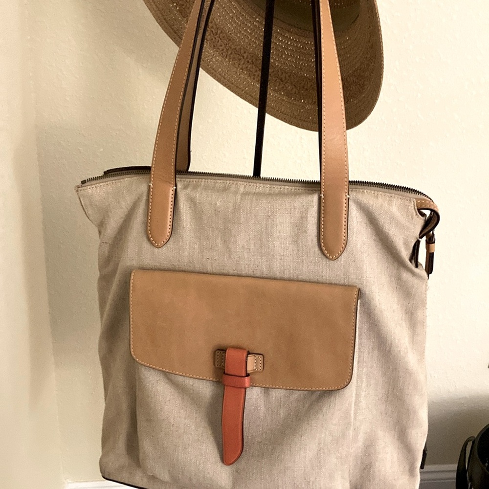 TUMI messenger bag- EUC